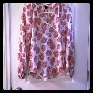 Ann Taylor floral blouse